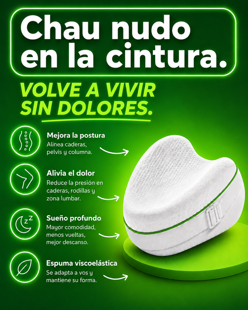 Almohada Anatómica Separador Piernas