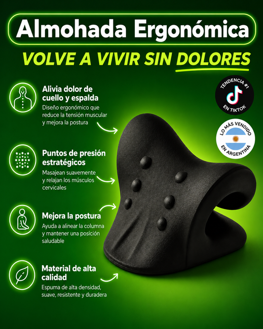 Almohada Cervical | Almohada Ergonomica